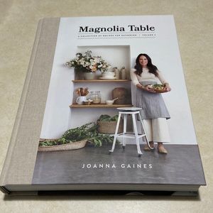 Brand new Magnolia Table cookbook. Already had and got as a gift. Originally $35
